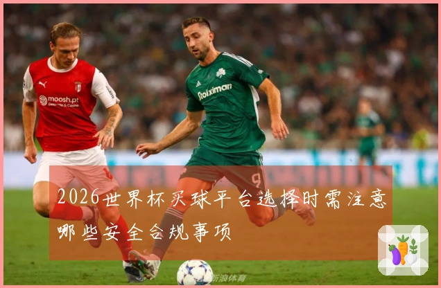 2026世界杯买球平台选择时需注意哪些安全合规事项