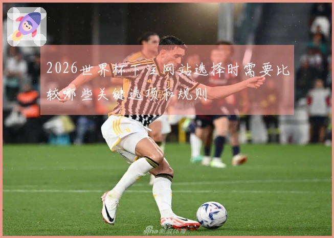 2026世界杯下注网站选择时需要比较哪些关键选项和规则